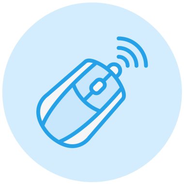 Fare Vektörü Simgesi Tasarım İllüstrasyonu