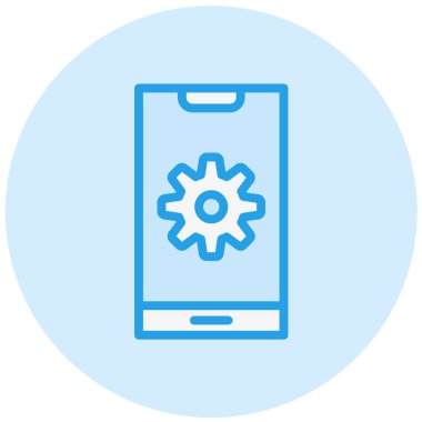 Vektör Simgesi Tasarım İllüstrasyonu Ayarlanıyor