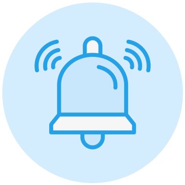 Bildirim Vektörü Simgesi Tasarım İllüstrasyonu