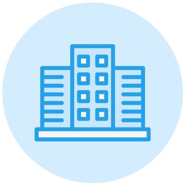 Yapı Vektörü Simgesi Tasarım İllüstrasyonu