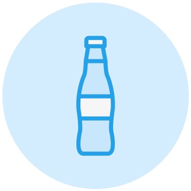 Soda Vektörü Simgesi Tasarım İllüstrasyonu