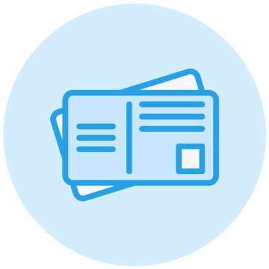 Posta kartı Vektör Simgesi Tasarım ResimleriComment