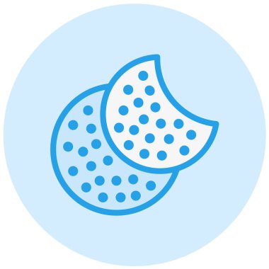 Çerez Vektörü Simgesi Tasarım İllüstrasyonu