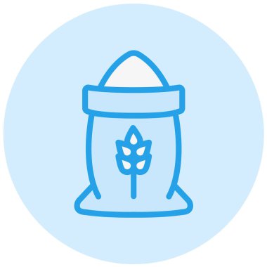 Un Vektörü Simgesi Tasarım İllüstrasyonu