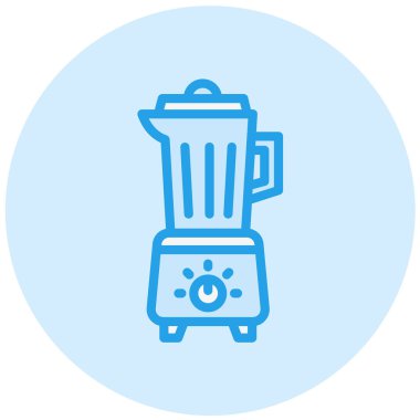 Blender Vektör Simgesi Tasarım İllüstrasyonu