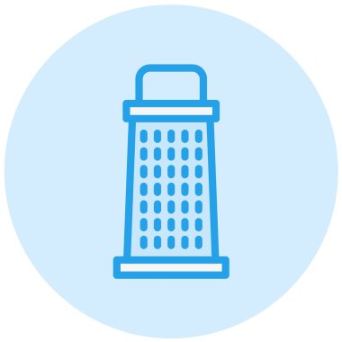 Grater Vektör Simgesi Tasarım İllüstrasyonu