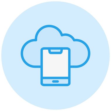 Tablet Vektör Simgesi Tasarım İllüstrasyonu