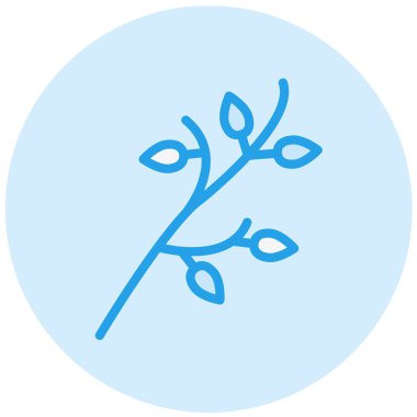 Şube Vektörü Simgesi Tasarım İllüstrasyonu