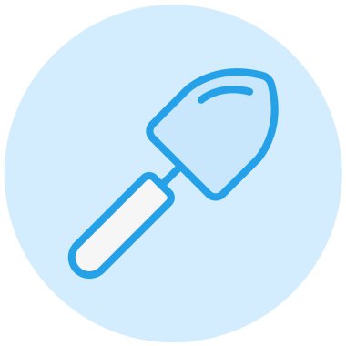 Kürek vektör ikonu tasarımı illüstrasyonu