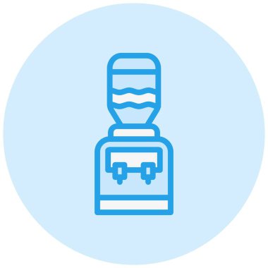 Su Ayıklayıcı Vektör Simgesi Tasarım İllüstrasyonu