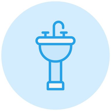 Batık Vektörü Simgesi Tasarım Çizimi