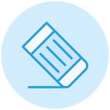 Silme aracı Vektör Simgesi Tasarım İllüstrasyonu