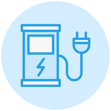 İstasyon Vektör Simgesi Tasarım İllüstrasyonu Yükleniyor