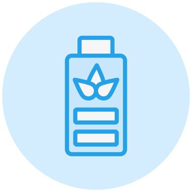 Pil Vektörü Simgesi Tasarım Çizimi