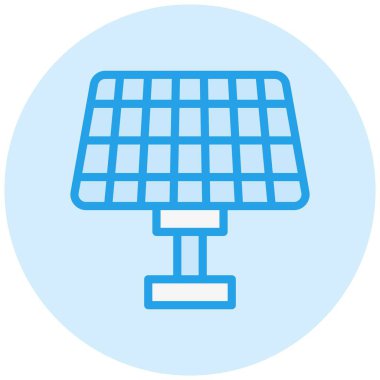 Güneş Sistemi Vektör Simgesi Tasarım İllüstrasyonu