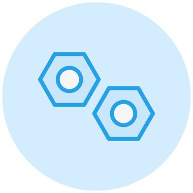 Fındık Vektörü Simgesi Tasarım İllüstrasyonu