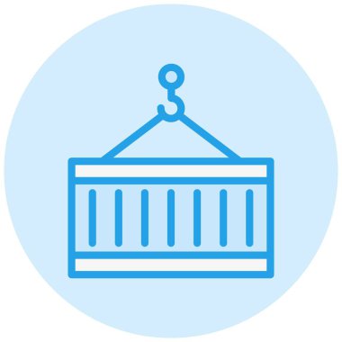 Taşıyıcı Vektör Simgesi Tasarım İllüstrasyonu