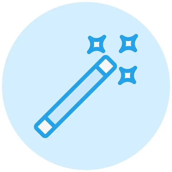 Sihirli araç Vektör Simgesi Tasarım İllüstrasyonu