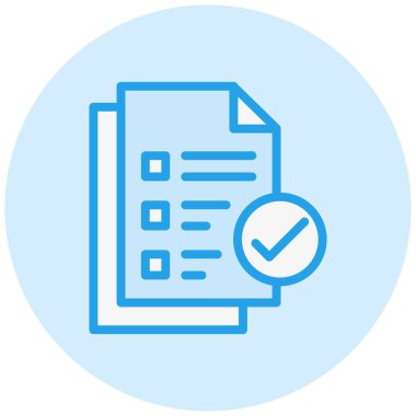 Onaylanmış Vektör Simgesi Tasarım İllüstrasyonu