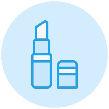 Ruj Vektör Simgesi Tasarım Çizimi