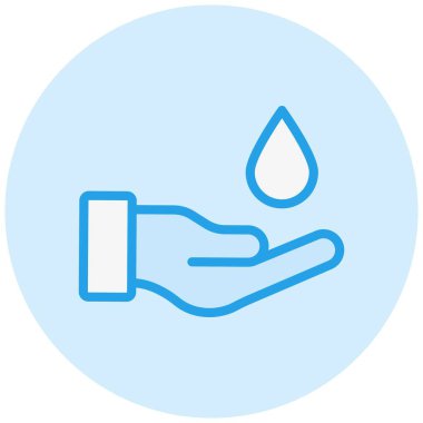 El kremi Vektör Simgesi Tasarım Çizimi