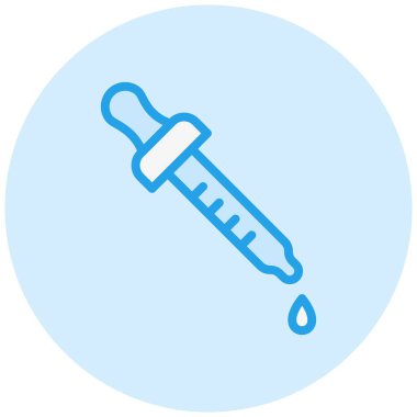 Droplet Vektör Simgesi Tasarım İllüstrasyonu