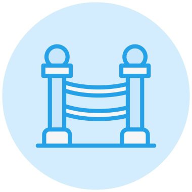 Vektör Simgesi Tasarım İllüstrasyonunu Sınırla