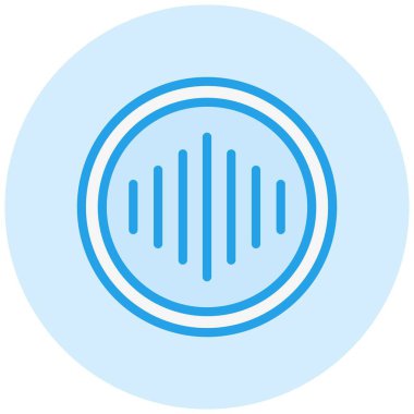 Ekolayzır Vektör Simgesi Tasarım İllüstrasyonu