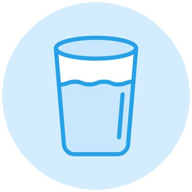 Cam Vektör Simgesi Tasarım İllüstrasyonu