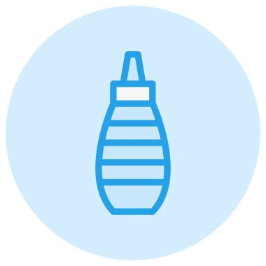 Sos Vektörü Simgesi Tasarım İllüstrasyonu