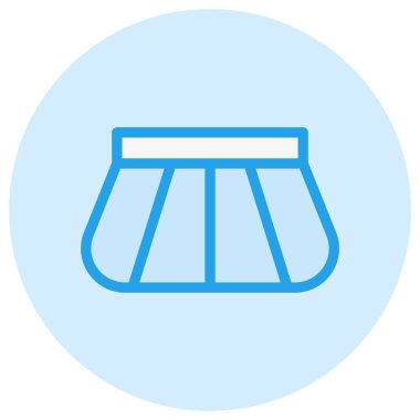 Buz Torbası Vektör Simgesi Tasarım Çizimi