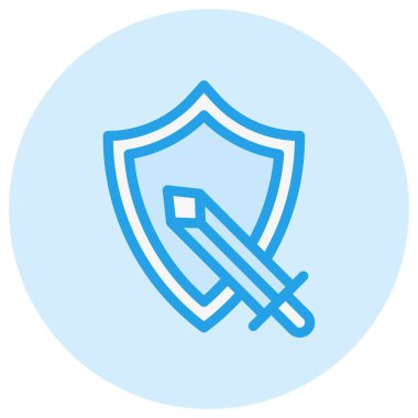 Kalkan Vektörü Simgesi Tasarım ResmiComment