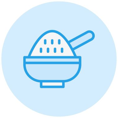 Baharat Vektörü Simgesi Tasarım İllüstrasyonu