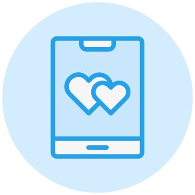 Tablet Vektör Simgesi Tasarım İllüstrasyonu