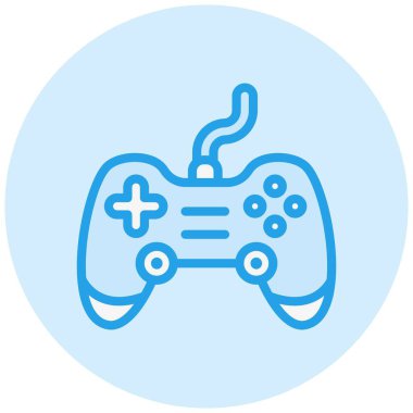 Oyun denetleyici Vektör Simgesi Tasarım İllüstrasyonu