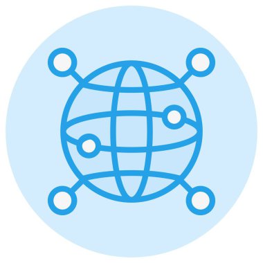 Sayısallaştırma Vektörü Simgesi Tasarım İllüstrasyonu