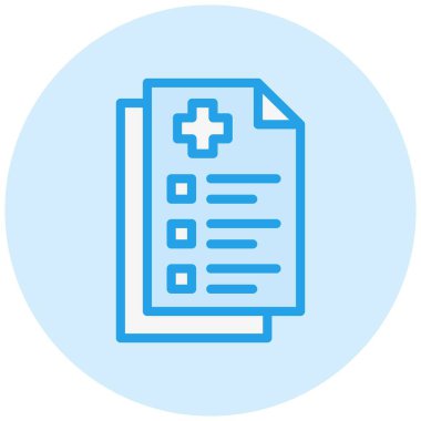 Belge Vektörü Simgesi Tasarım İllüstrasyonu