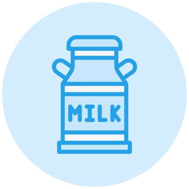 Süt Tankı Vektör Simgesi Tasarım ResmiComment