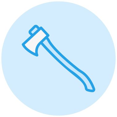 Axe Vektör Simgesi Tasarım İllüstrasyonu
