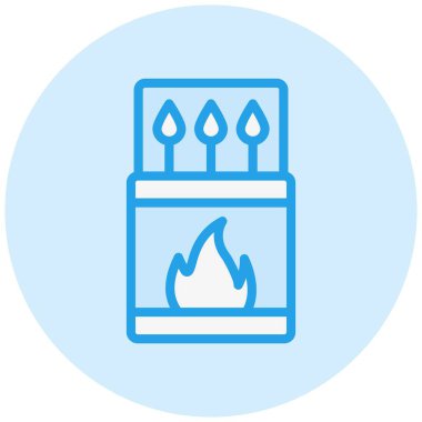 Vektör Simgesi Tasarım İllüstrasyonuyla Eşleşir