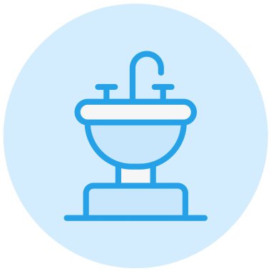 Batık Vektörü Simgesi Tasarım Çizimi