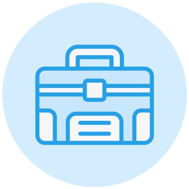 Çanta Vektör Simgesi Tasarım İllüstrasyonu