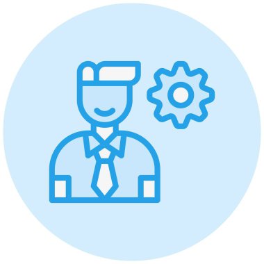 Yetenek Vektörü Simgesi Tasarım İllüstrasyonu