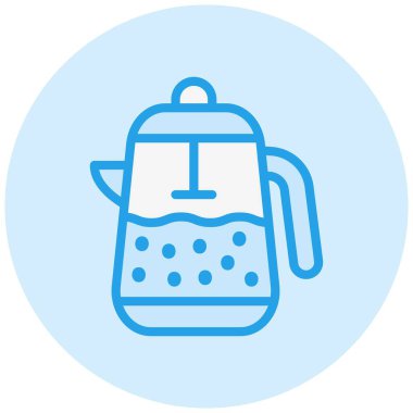 Fransız Basın Vektörü Simgesi Tasarım İllüstrasyonu