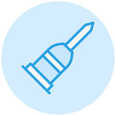 Keski Vektör Simgesi Tasarım İllüstrasyonu