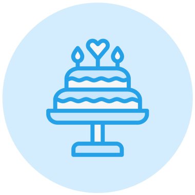 Pasta Vektörü Simgesi Tasarımı Çizimi