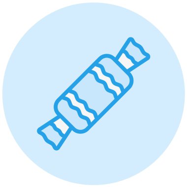 Şekerleme Vektörü Simgesi Tasarım İllüstrasyonu