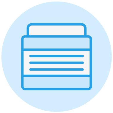 Vücut Temizleme Vektörü Simgesi Tasarım İllüstrasyonu