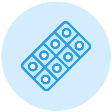 Haplar Vektör Simgesi Tasarım İllüstrasyonu