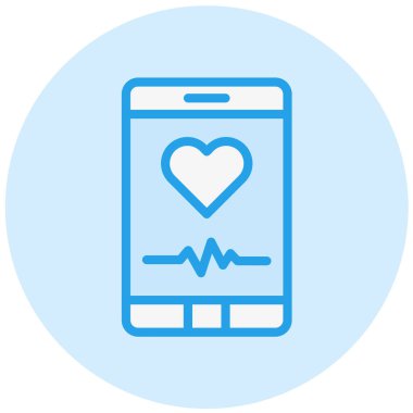 Telefon Vektörü Simgesi Tasarım İllüstrasyonu